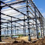 Steel Workshop With PVDF/PVC Coated Sail Finish 150KM/h Wind Load And Installation for sale