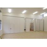 Wooden MDF Restaurant Foldable Movable Sliding Partition Walls Rolling System for sale