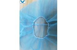 China VPT Model NO. Disposable Non Woven Nurse Bouffant Cap With ISO13485 Certification supplier