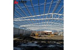 China Customized Portal Frame Workshop Steel Structure Building With Crane supplier