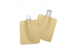 China 250ml Custom Spout Pouch With 80-120 Microes Thickness Liquid Bags With Spout supplier