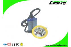 China 15000 lux 216lum LED Miner Headlamp Rechargeable IP68 Waterproof 16 Hrs Long Lasting supplier