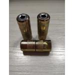 Golden Flat Oil Nozzle Mini Excavator Spare Parts for sale