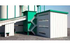 China Customized Service Modular Steel Buildings , Prefab Warehouse Building Low Maintenance supplier