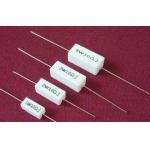 White 20W 100 Ohm / 100R Cement Power Resistor , High Temperature Resistor