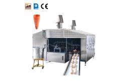 China Stainless Steel Material Texture Wafer Cone Production Line With Customized Design supplier