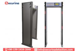 China AC264V Weapon Arch Metal Detector FCC SDoC 7in LCD Screen 33 Zones supplier