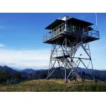 Galvanized Steel Prefabricated Firewatch Lookout Tower for sale