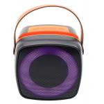 ETEK 66mm 5W bluetooth portable speaker with 1200mAh battery, RGB lighting, handle/holder multi-function. for sale