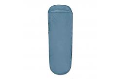 China Small Size Fleece Sleeping Bag Inner Sheet With Smooth ODIN Zipper supplier