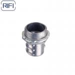 Flexible Metal 1 Inch Conduit Fittings Zinc Screw In Connector for sale