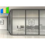 Full Height Room Dividers Fixed Glass Partition Office Soundproof Removable Wall