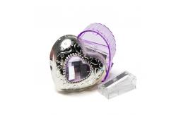 China Patent Fancy Cute Rhinestone Heart Pencil Sharpener Kid Safe supplier