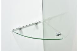 China Clear Glass Frameless Shower Enclosure 600×2000mm supplier