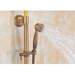 ROVATE Shower System Kit , Rain Shower System Sliding Hand Shower Holder