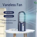 Hot And Cold Handheld Bladeless Fan White With Air Purifier for sale