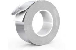 China Sliver Pe Mesh Waterproof Fireproof Aluminum Foil Tape Self Adhesive Roofing supplier