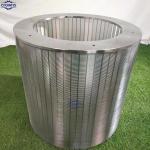 Polishing Profile Wire 2*4mm Centrifuge Basket 500mm Customized for Industrial Needs for sale