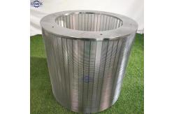 China Polishing Profile Wire 2*4mm Centrifuge Basket 500mm Customized for Industrial Needs supplier