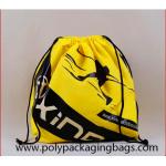 0.07mm LDPE Plastic Drawstring Bags For Underwear Packing for sale