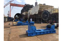 China 8kw 150t Bolt Adjustable Welding Turning Rolls supplier