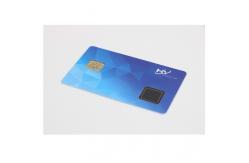China 1.39 Inch Dot Mapping Embedded Smart Card With Fingerprint Sensor supplier