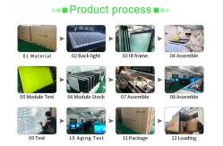 China 75 Inch LED Smart Blackboard For Teaching School Interactive 350 Cd/㎡ supplier