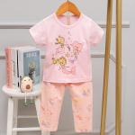 Skin Friendly Children'S Short Pyjama Sets / Age 3 Pyjamas 95% Cotton for sale