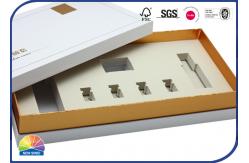 China Custom Shoulder Packaging Setup Boxes With EVA Foam Insert supplier
