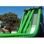 Funny And Exciting Jungle Inflatable Rampage Water Slide For Amusement Games