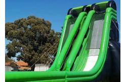 China Funny And Exciting Jungle Inflatable Rampage Water Slide For Amusement Games supplier