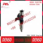 Diesel common rail injector 095000 5360 0950005360 095000-5360 for 6HK1 T6500 T7500 T8500 diesel injector for sale