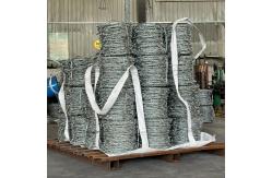 China Spiral Barbed Wire Defensive Galvanized Barbed Wire Installation Security Fence supplier