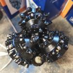 6 1/2 (165.1) Customized Mill Tooth Drill Bit High Compressive Strength For Medium Hard Formations for sale