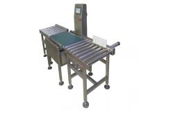 China IP30 Checkweigher Machine LCD Touch Screen Roller 50kg Food Metal Detector supplier