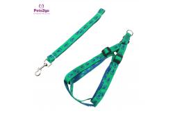 China Padded Handle 120cm Nylon Dog Leash For Walking / Training supplier