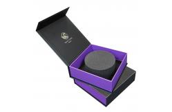 China ISO9001 Qualified Matte Black Necklace Boxes for Customized Packaging CMYK/PANTONE supplier