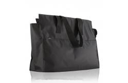 China Zipper Eco Friendly Canvas Tote Bags Clear LOGO Beautiful Pictures Simple Style supplier