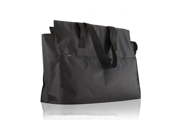 Zipper Eco Friendly Canvas Tote Bags Clear LOGO Beautiful Pictures Simple Style