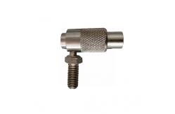 China Cable End Fittings Stainless Steel M8 Ball Joint With Knurled Finish supplier