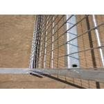 Q235 Steel Powder Coated Temp Construction Fence for sale