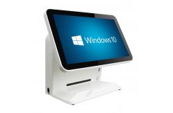 China Wide Screen Touch 15.6 Inch Windows POS System Built In Card Reader supplier