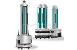 China Voice Intercom Bacteria Killing Disinfecting UV Sterilizer Robot supplier