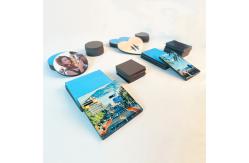 China Blank Sublimation Mdf Fridge Magnets Personalised Wooden Photo Magnets supplier
