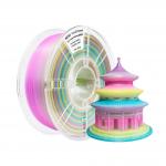 3D Printing Filament 1.75mm Transparent Rainbow Gross Weight 1.3kg PLA+ Filament for sale
