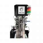Lithium Battery Machine 2 Liter Volume Triple Shaft Planetary Vacuum Mixer Vacuum Pump Feeding Device Water Chiller for sale