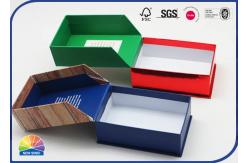 China Eco Friendly Customized Recycles Hinged Lid Gift Box 4C Printed Matte Lamination supplier
