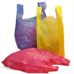 Biodegradable PLA PBAT 25 Micron Compostable T Shirt Bag for sale
