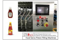 China Automatic Tomato Paste Making Machine 30 - 50 Bottles/min Production Line supplier