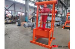 China Polyurethane Hydraulic Drilling Mud Cleaner Circulating Cyclone Desander supplier